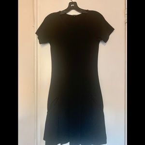 Theory black stretch dress. Size S.